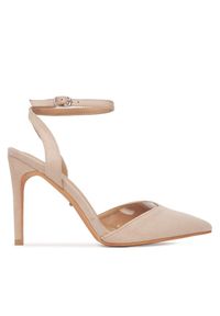 DeeZee Sandały HT5846-46 Beżowy. Kolor: beżowy. Materiał: materiał