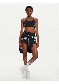 Adidas - adidas Biustonosz sportowy Powerimpact Luxe Medium-Support Maternity IT2727 Czarny Slim Fit. Kolor: czarny. Materiał: syntetyk
