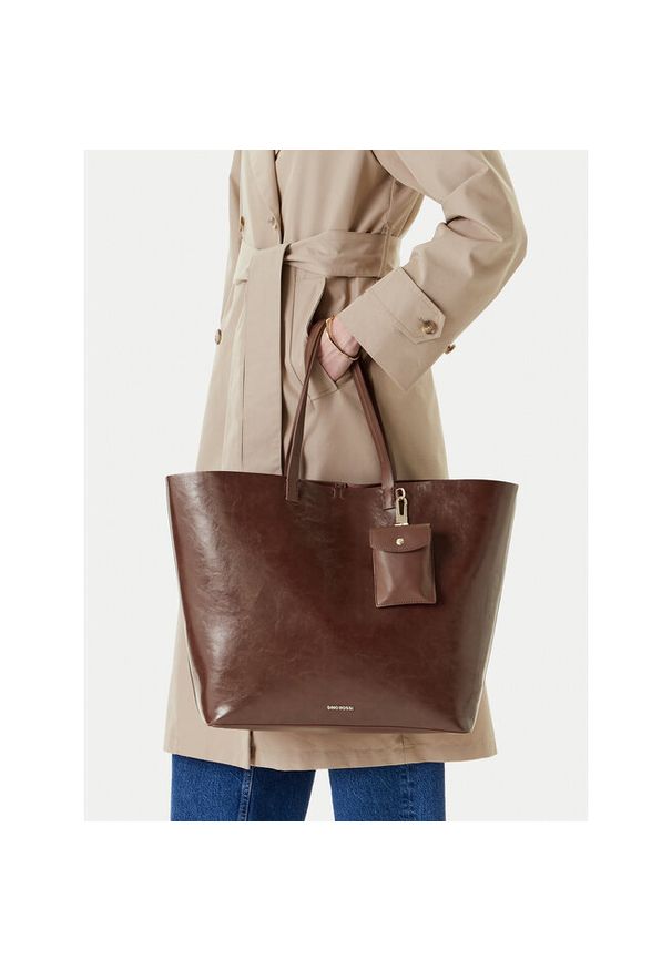 Gino Rossi - Torebka GINO ROSSI. Kolor: brązowy