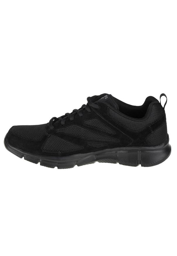 skechers - Buty sportowe Sneakersy męskie, Skechers Equalizer. Kolor: czarny. Sport: turystyka piesza