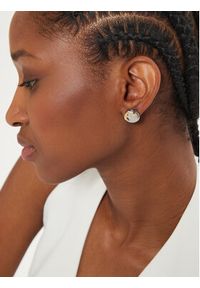 Tory Burch Kolczyki Essential 153641 Złoty. Materiał: metalowe. Kolor: złoty #3