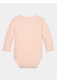 Calvin Klein Jeans Body dziecięce IN0IN00033 Różowy. Kolor: różowy. Materiał: bawełna