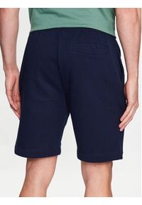 Lacoste Szorty sportowe GH9627 Granatowy Regular Fit. Kolor: niebieski. Materiał: bawełna. Styl: sportowy