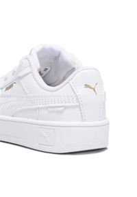 Puma - Sneakersy Carina Street dla małych dzieci PUMA White Gold. Kolor: biały, wielokolorowy, żółty. Sezon: lato. Sport: bieganie