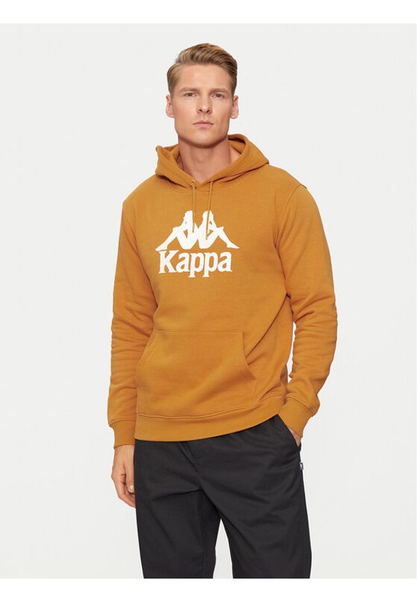 Kappa Bluza Malmo 3 Auth Kontemporary 341M43W Żółty Regular Fit. Kolor: żółty. Materiał: bawełna