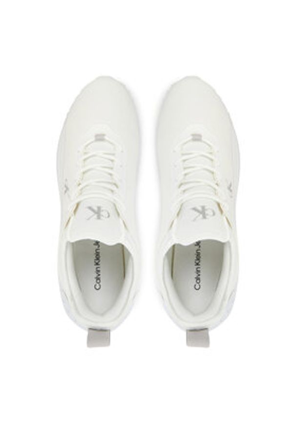 Calvin Klein Jeans Sneakersy Eva Runner Tech Ripstop YM0YM01203 Biały. Kolor: biały. Materiał: materiał
