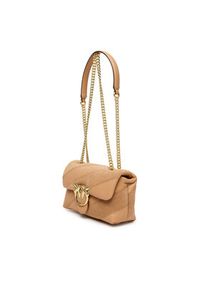 Pinko - PINKO Torebka Love Puff Mini Cl AI 25-26 PLTT 100039 A2JY Różowy. Kolor: różowy. Materiał: skórzane, zamszowe