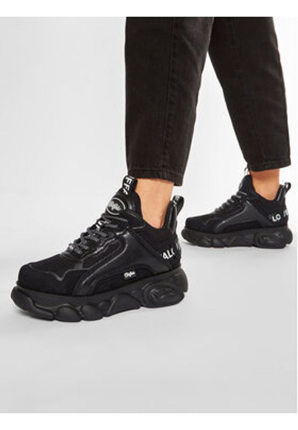 Buffalo Sneakersy Cld Chai BN16304241 Czarny. Kolor: czarny. Materiał: skóra