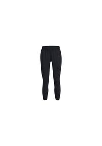 Spodnie treningowe damskie Under Armour 1379115001. Kolor: czarny. Materiał: materiał, syntetyk