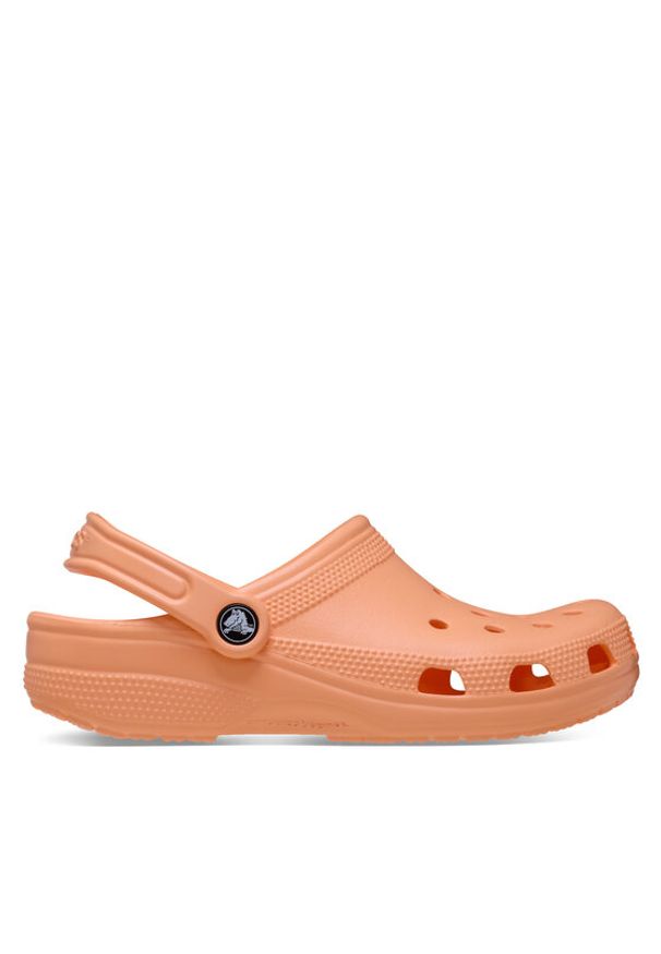 Crocs Klapki Classic 10001 Pomarańczowy. Kolor: pomarańczowy