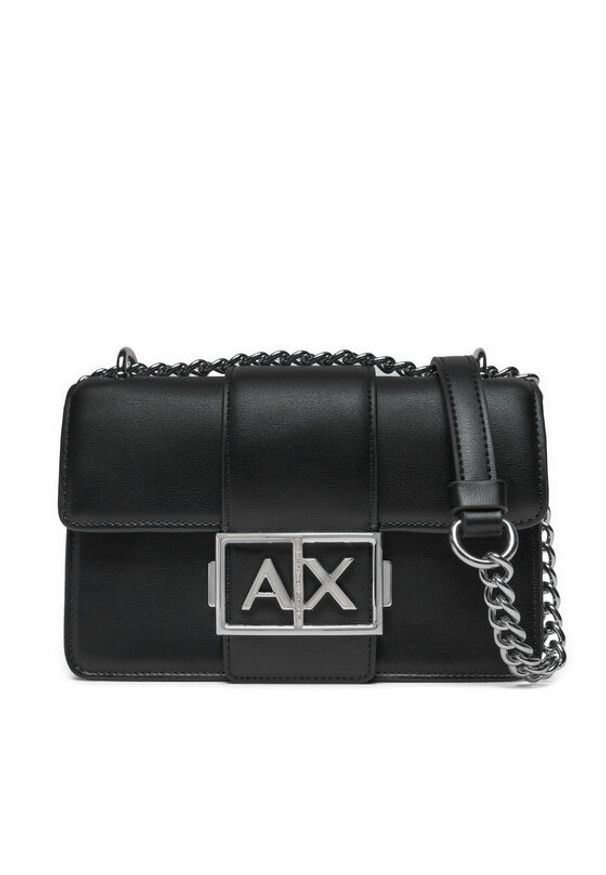 Armani Exchange Torebka XW000071 AF12039 UC001 Czarny. Kolor: czarny. Materiał: skórzane