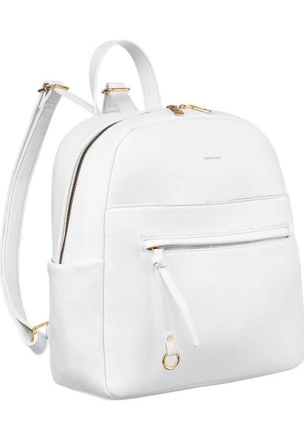 ROVICKY - Rovicky Duży plecak damski ze skóry ekologicznej - Rovicky NoSize. Materiał: skóra ekologiczna