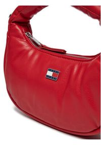 Tommy Jeans Torebka Tjw Pillow Mini Hobo AW0AW16976 Czerwony. Kolor: czerwony. Materiał: skórzane #3