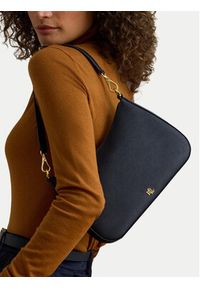 Lauren Ralph Lauren - LAUREN RALPH LAUREN Torebka 431883768031 Granatowy. Kolor: niebieski. Materiał: skórzane #6