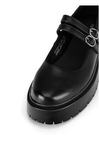 DeeZee Półbuty HY13123-36A Czarny. Kolor: czarny. Materiał: skóra #6