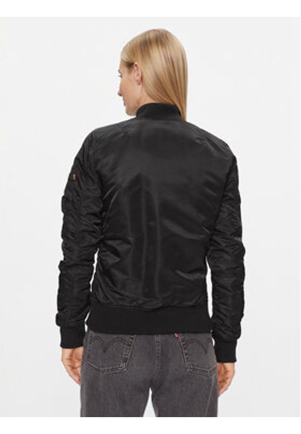Alpha Industries Kurtka bomber MA-1 VF 59 133009 Czarny Regular Fit. Kolor: czarny. Materiał: syntetyk