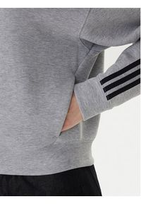 Adidas - adidas Bluza adicolor 3-Stripes JY2620 Szary Regular Fit. Kolor: szary. Materiał: bawełna, syntetyk #5