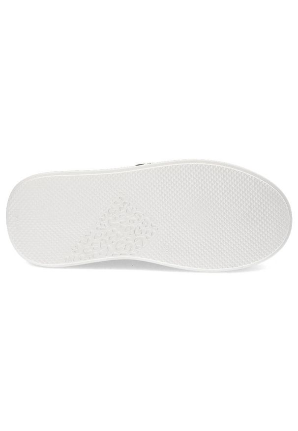 CheBello - Białe Sneakersy Chebello Damskie Stylowe Obuwie. Kolor: biały. Materiał: skóra. Szerokość cholewki: normalna. Sezon: wiosna. Obcas: na platformie. Styl: elegancki