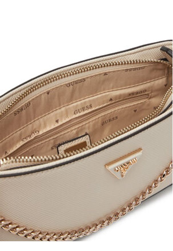 Guess Torebka Noelle II Mini HWZG96 72720 Écru. Materiał: skórzane