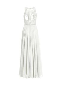 Hey Kyla Sukienka wieczorowa 5AI053HK Biały Regular Fit. Kolor: biały. Materiał: syntetyk. Styl: wizytowy #3