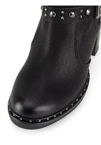 Mustang Botki 1336-512 Czarny. Kolor: czarny. Materiał: materiał #2