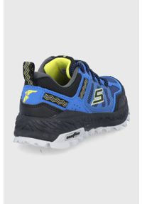 skechers - Skechers Buty dziecięce. Nosek buta: okrągły. Zapięcie: sznurówki. Kolor: niebieski. Materiał: guma #5