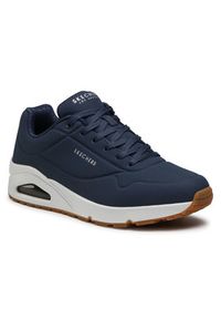 skechers - Skechers Sneakersy Uno-Stand On Air 52458/NVY Granatowy. Kolor: niebieski. Materiał: skóra #9