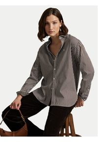 Polo Ralph Lauren Koszula 211910743031 Brązowy Regular Fit. Typ kołnierza: polo. Kolor: brązowy. Materiał: bawełna #5