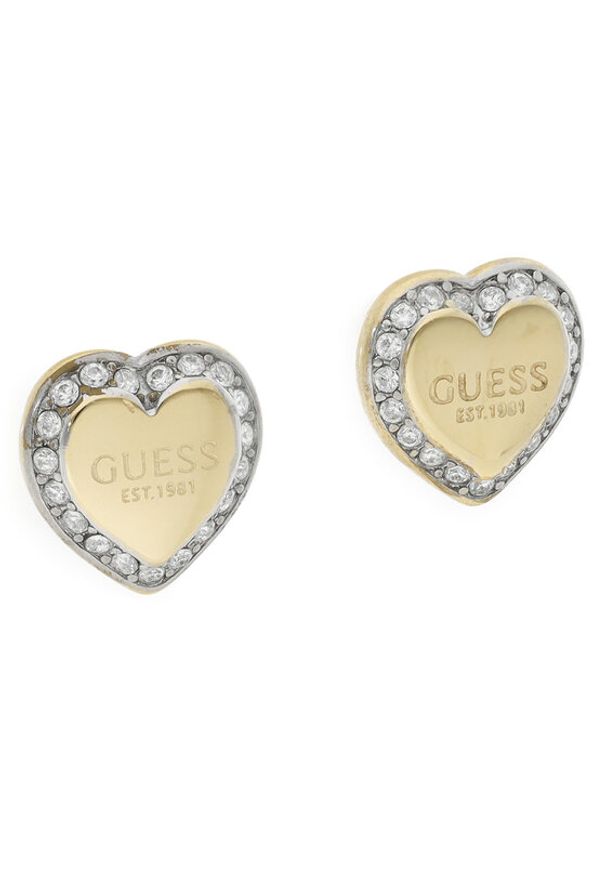 Guess Kolczyki JUBE01 427JW Złoty. Materiał: złote. Kolor: złoty