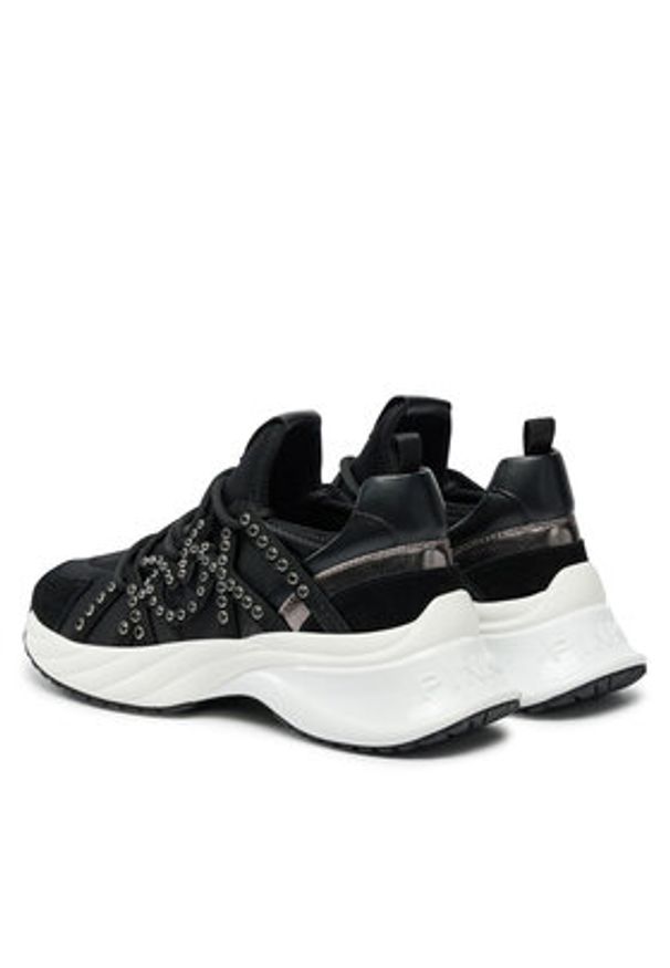 Pinko - PINKO Sneakersy Ariel 16 SS0085T029 Czarny. Kolor: czarny. Materiał: zamsz, skóra