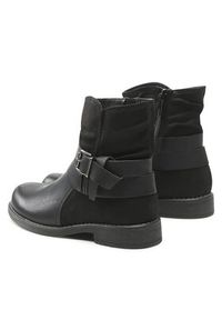 Clara Barson Botki WS1522-11 Czarny. Kolor: czarny. Materiał: skóra #6