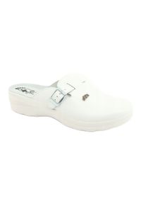 Befado obuwie damskie 157D003 białe. Kolor: biały. Materiał: skóra #7