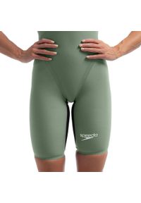 Strój kąpielowy startowy damski Speedo Lzr Valor 2.0 Openback. Kolor: czarny, wielokolorowy, zielony #2