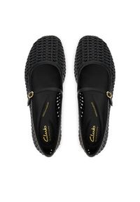 Clarks Baleriny Livia Sky 26185979 Czarny. Kolor: czarny. Materiał: skóra #4