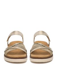 Remonte Sandały CEO-D2058-90 Złoty. Kolor: złoty. Materiał: materiał #2