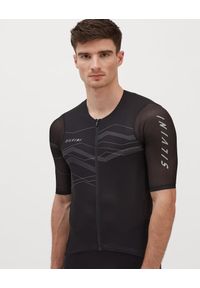Silvini - Koszulka rowerowa męska SILVINI Legno. Kolor: wielokolorowy, czarny, szary. Materiał: jersey