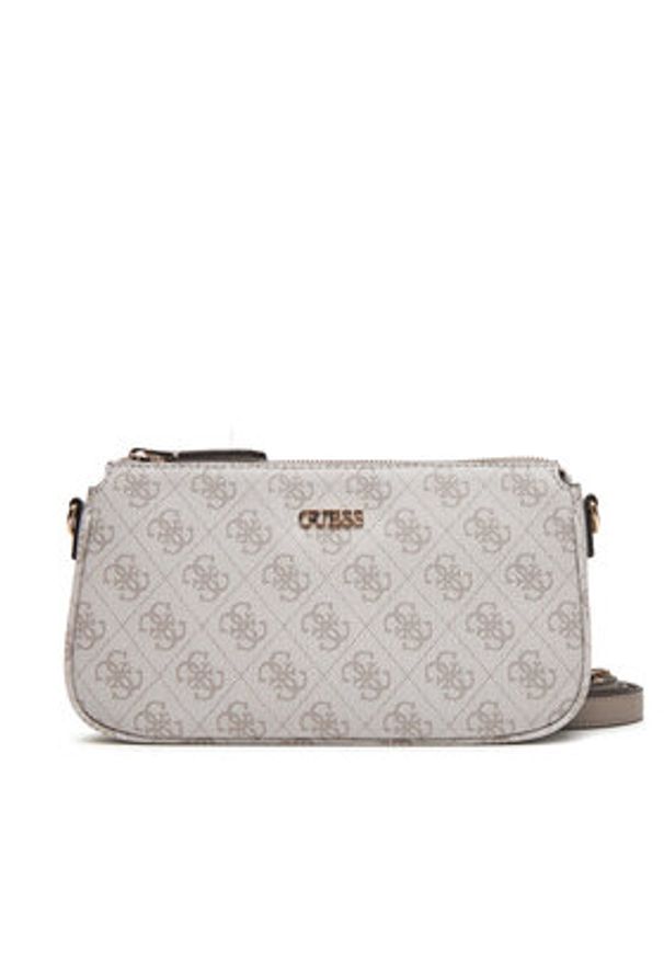 Guess Torebka Noelle II Mini HWBG96 72710 Beżowy. Kolor: beżowy. Materiał: skórzane