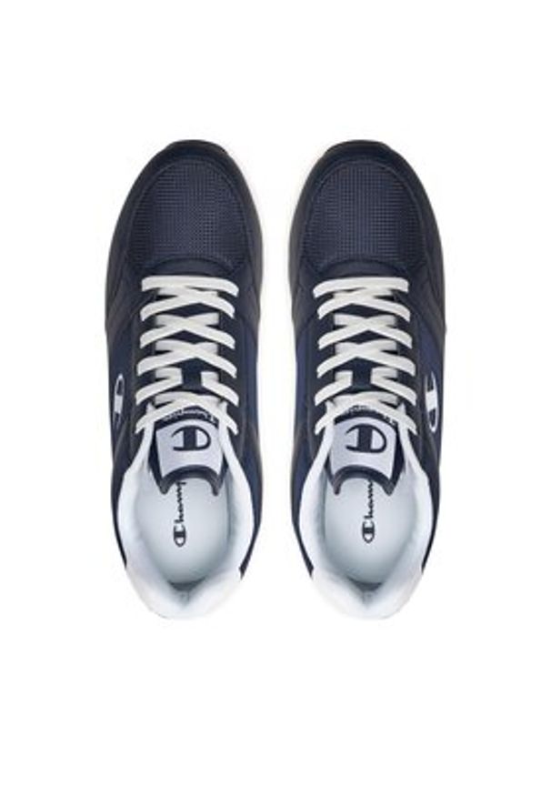 Champion Sneakersy Rr Champ Ii Mix Material Low Cut Shoe S22168-CHA-BS510 Granatowy. Kolor: niebieski. Materiał: skóra