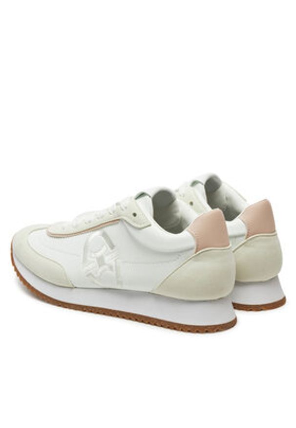Coccinelle Sneakersy Rwl C-Style 70 E4 RWL 24 02 01 Biały. Kolor: biały. Materiał: skóra
