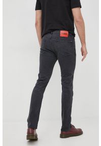 Hugo - HUGO jeansy męskie. Kolor: szary #3