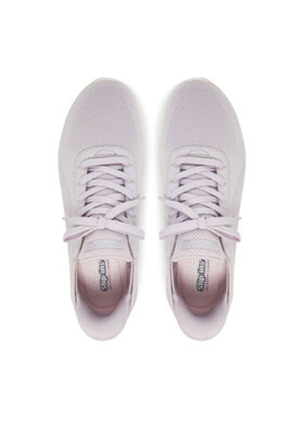 skechers - Skechers Sneakersy Bobs Arc Waves 2.0-Now It 117638/LIL Fioletowy. Kolor: fioletowy. Materiał: materiał