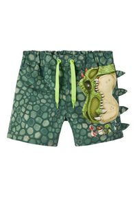 Name it - NAME IT Szorty kąpielowe GIGANTOSAURUS 13213888 Zielony Regular Fit. Kolor: zielony. Materiał: syntetyk