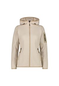 Bluza damska turystyczna CMP 3H19826. Kolor: beżowy. Materiał: polar. Sport: turystyka piesza #1