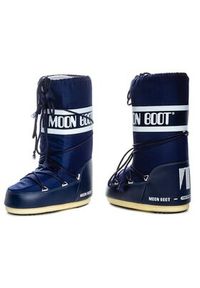 Moon Boot Śniegowce Nylon 14004400002 Granatowy. Kolor: niebieski. Materiał: skóra #9