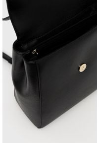 DKNY - Dkny plecak skórzany R21K3R76 damski kolor czarny mały gładki. Kolor: czarny. Materiał: skóra. Wzór: gładki #2