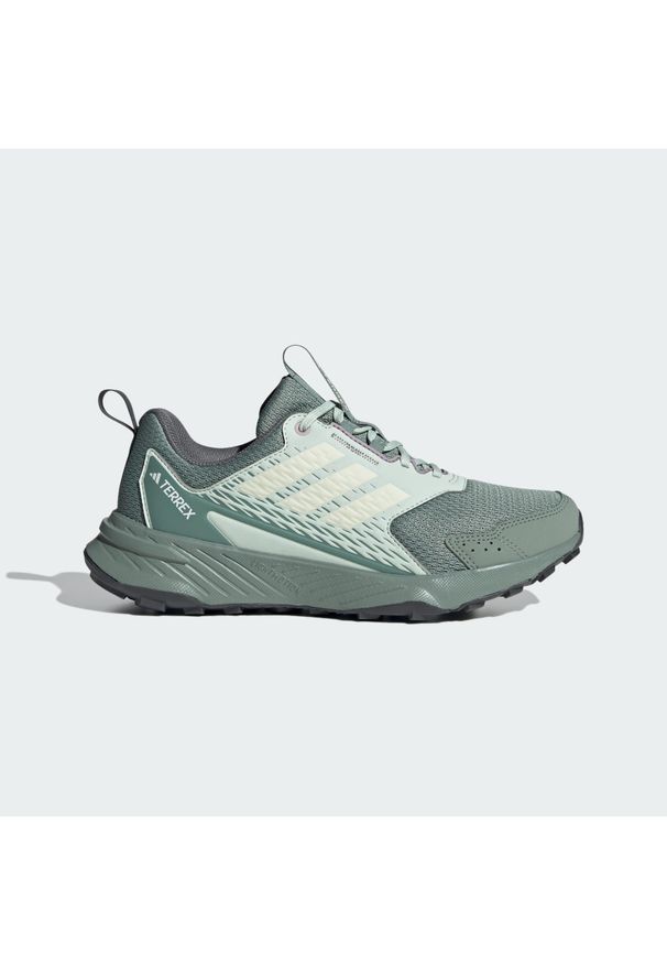 Adidas - Buty Tracefinder Trail Running. Kolor: biały, różowy, zielony, wielokolorowy, fioletowy. Sport: bieganie