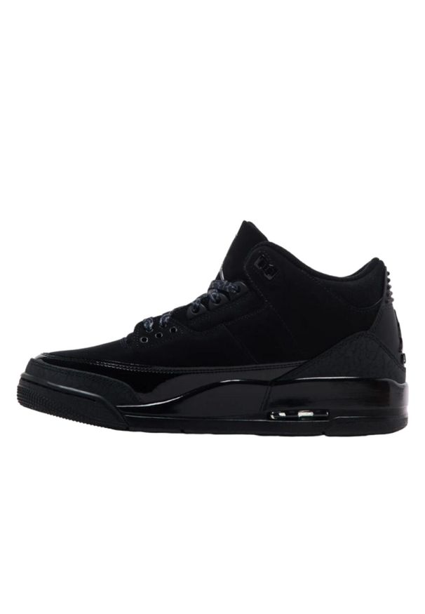 Buty Jordan Air Jordan 3 Retro Black Cat. Okazja: na co dzień. Kolor: szary, wielokolorowy, czarny. Materiał: skóra