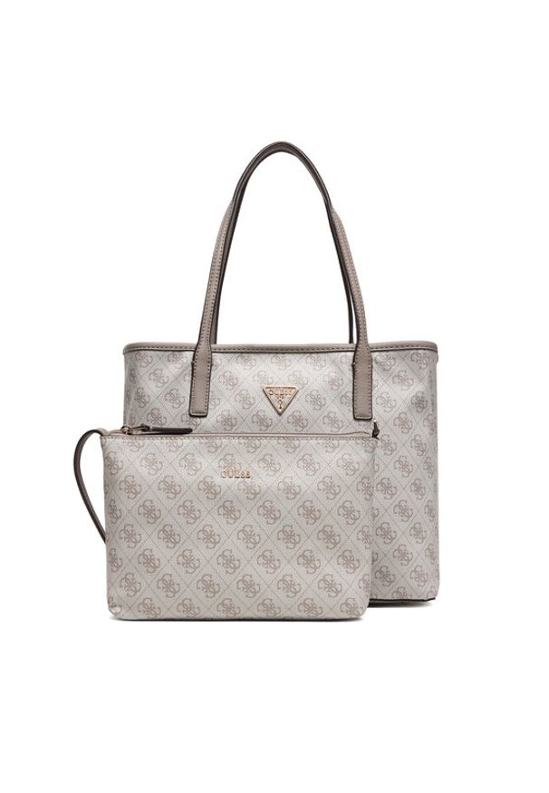 Guess Torebka Victtoria HWESG9 51428 Beżowy. Kolor: beżowy. Materiał: skórzane