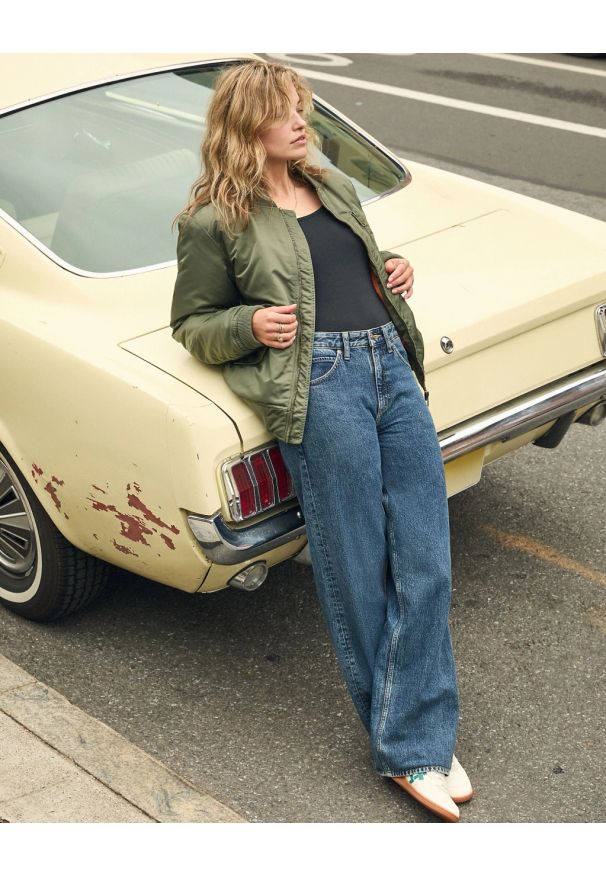 Lee - DAMSKIE SPODNIE LEE RIDER LOOSE SHARP POINT 112370843