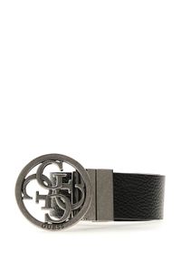 Guess Pasek BM7885 P6235 Czarny. Kolor: czarny. Materiał: skóra #1